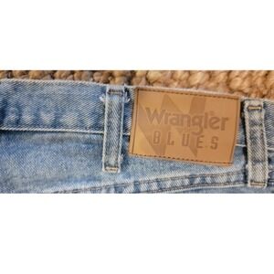 Vintage 80s Wrangler Retro Denim Jeans RN 130273 Western Cowboy Style Mens 34x34